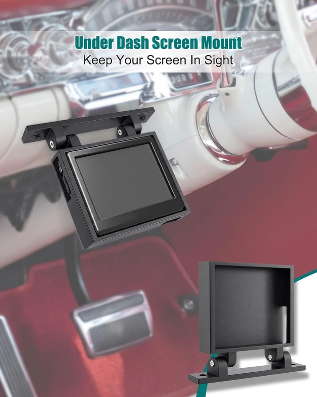 Alt view image 2 of 5 - Under Dash Mount Fit for Holley Sniper Terminator X 3.5" EFI Display Screen