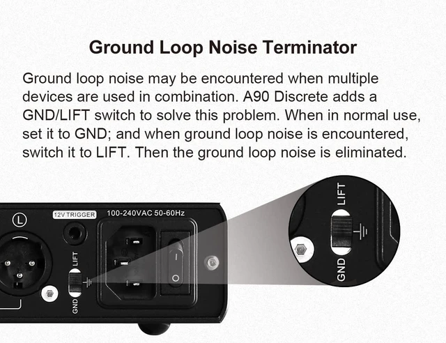 Alt view image 4 of 5 - Topping A90 Discrete Headphone Amplifier 4-Pin-XLR 4.4 Symmetrical NFCA Fully Discrete Symmetrical Amplifier 9800 mW x 2 Output Power 2 Amplification Settings Black