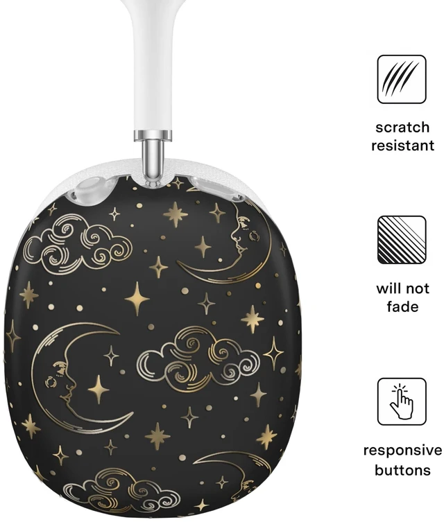 Alt view image 3 of 5 - VELVET CAVIAR Case Cover for AirPods Max 2 & 1 - Cute Protective Headphone Accesssories (Night Sky Celestial)