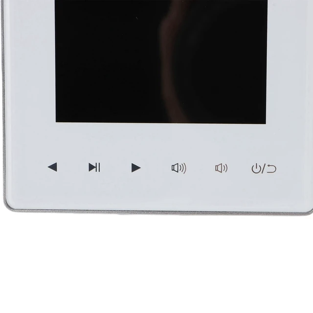 Alt view image 5 of 5 - LUCKDANO Smart Bluetooth Wall Amplifier 2.8 Inch HD Touch Key with FM Radio Timing On Off Background Music Player Control Panel for Ceiling Speaker