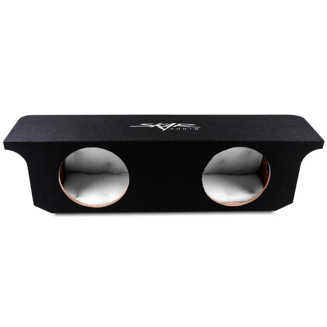 Alt view image 3 of 5 - Skar Audio Dual 12" Subwoofer Enclosure Compatible with 2007-2018 Jeep Wrangler Unlimited (JK) 4-Door