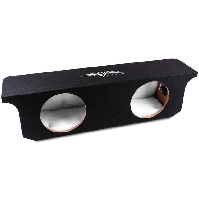 Alt view image 2 of 5 - Skar Audio Dual 12" Subwoofer Enclosure Compatible with 2007-2018 Jeep Wrangler Unlimited (JK) 4-Door