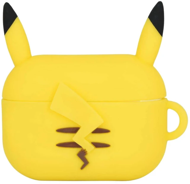 Main image of Gourmandise Pikachu POKE-810A Silicone Case Compatible with Pokemon AirPods Pro (2nd Generation)