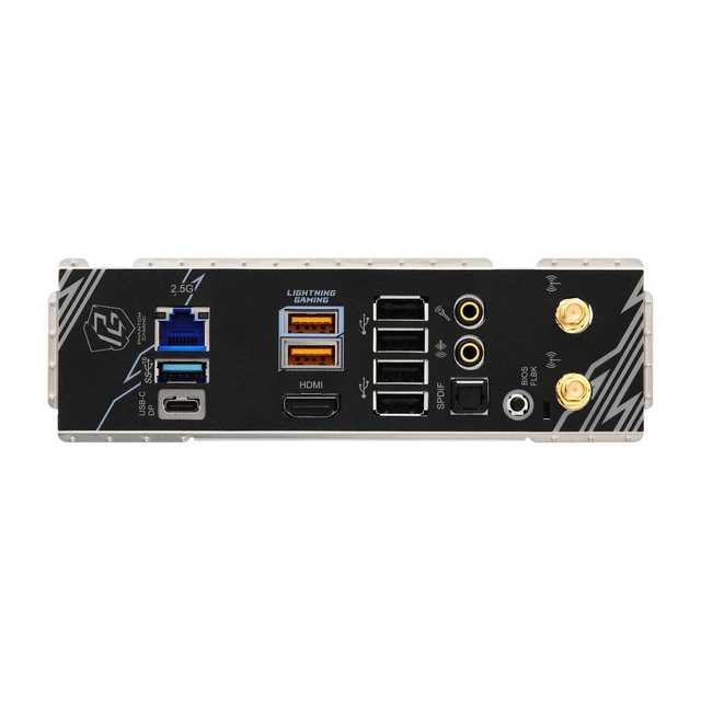 Alt view image 3 of 5 - ASRock Phantom Gaming B860I Lightning WiFi 6E Intel Core Ultra B860 LGA1851 DDR5 9333 MHz 128GB M.2 Mini ITX Motherboard Thunderbolt SATA3 6.0 Gb/s PCIe 5.0