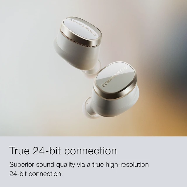 Alt view image 5 of 5 - Bowers & Wilkins Pi8 Wireless Earbuds (Anthracite Black), Bluetooth Earphones with Qualcomm Chipset & aptX Lossless, Active Noise Cancelling Earbuds, 3 Built-in Mics, 15-Min Quick Charging (use