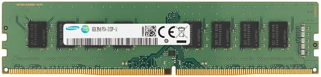 Main image of Samsung 8GB DDR4 2133MHz PC4-17000 (PC4-2133P) CL15 UDIMM 2Rx8 Dual Rank 1.2V Non-ECC DIMM 288-Pin Desktop PC RAM Memory
