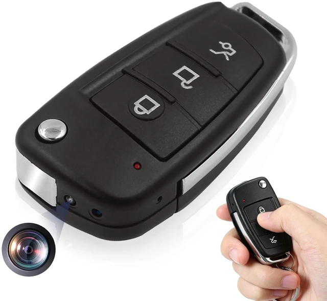 Main image of isecumated Mini Hidden Spy Carkey Camera, Portable Security Cam with 32G