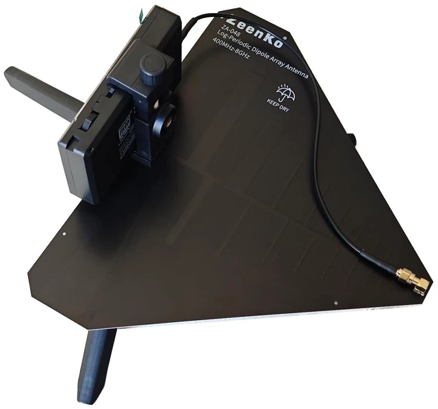 Alt view image 2 of 5 - AURSINC ZA048 LDPA Log-Periodic Dipole Array Antenna, 400MHz-8GHz Wideband