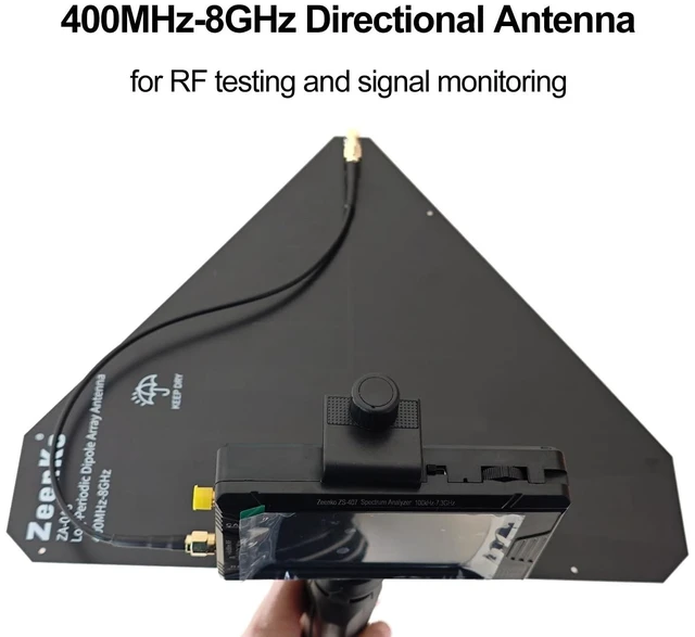 Alt view image 5 of 5 - AURSINC ZA048 LDPA Log-Periodic Dipole Array Antenna, 400MHz-8GHz Wideband