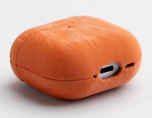 Alt view image 2 of 5 - LOPIE for AirPods 5 / AirPods 4 Case, PU Leather with a Satin-Like Surface