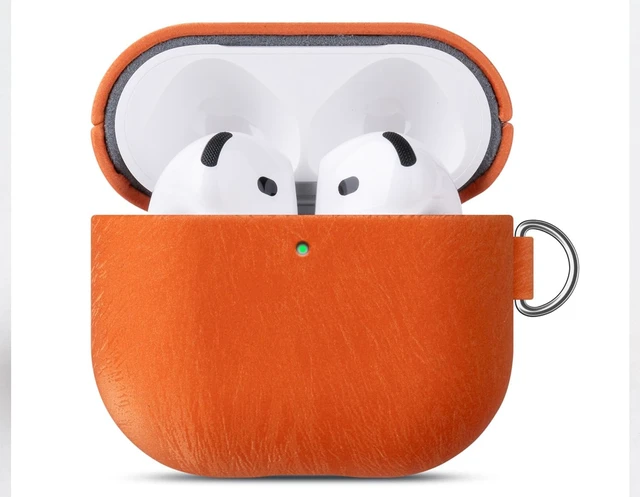 Alt view image 4 of 5 - LOPIE for AirPods 5 / AirPods 4 Case, PU Leather with a Satin-Like Surface