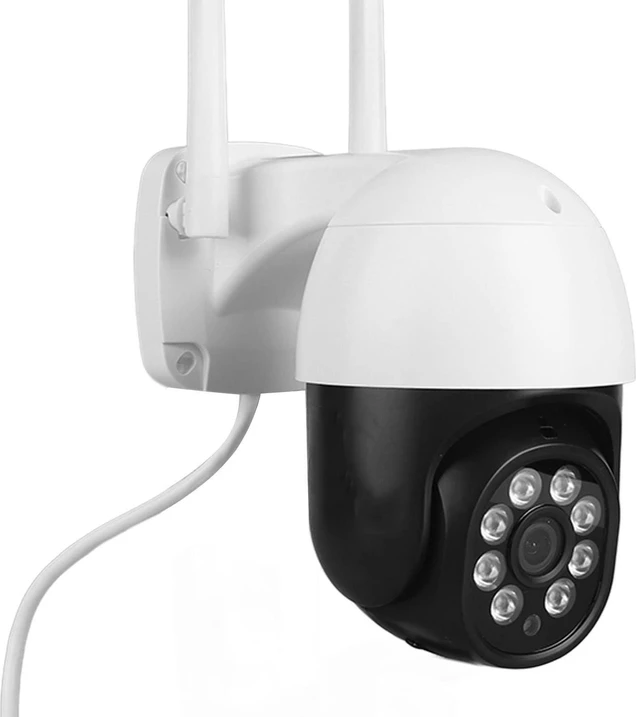 Main image of Outdoor Security Camera Motion Detection 5MP 2 Way Talk 1080P Color Night Vision with Alarm 100-240V AI