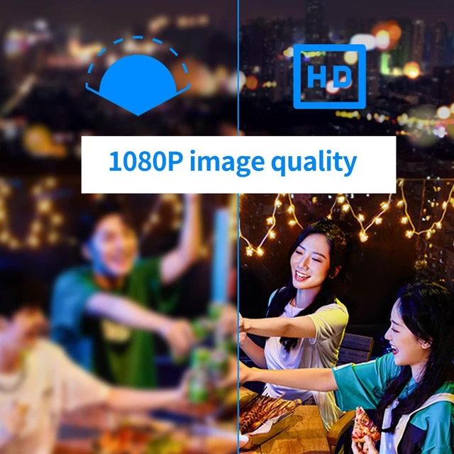 Alt view image 2 of 5 - Outdoor Security Camera Motion Detection 5MP 2 Way Talk 1080P Color Night Vision with Alarm 100-240V AI