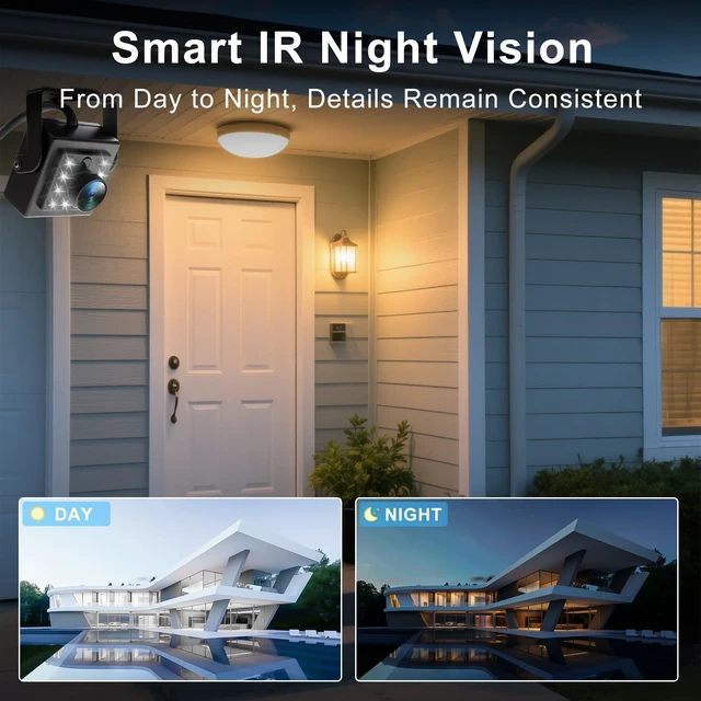 Alt view image 3 of 5 - ALPCAM 1080P Day & Night Vision USB Camera, IR Infrared Webcam for PC