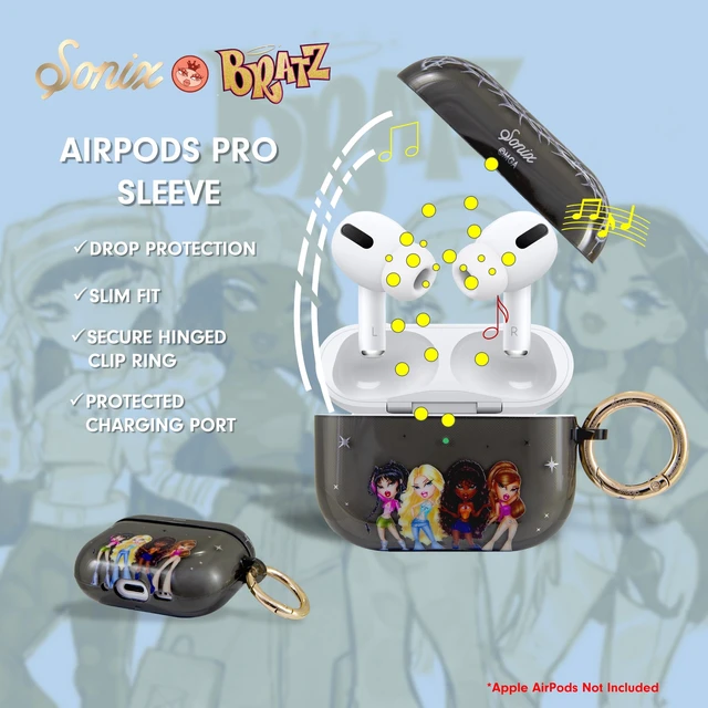 Alt view image 4 of 5 - Sonix Case for AirPods Pro 3 ^^ Hard Shell Cover with Luxe Keychain Clip ^^ Bratz 25th Anniversary