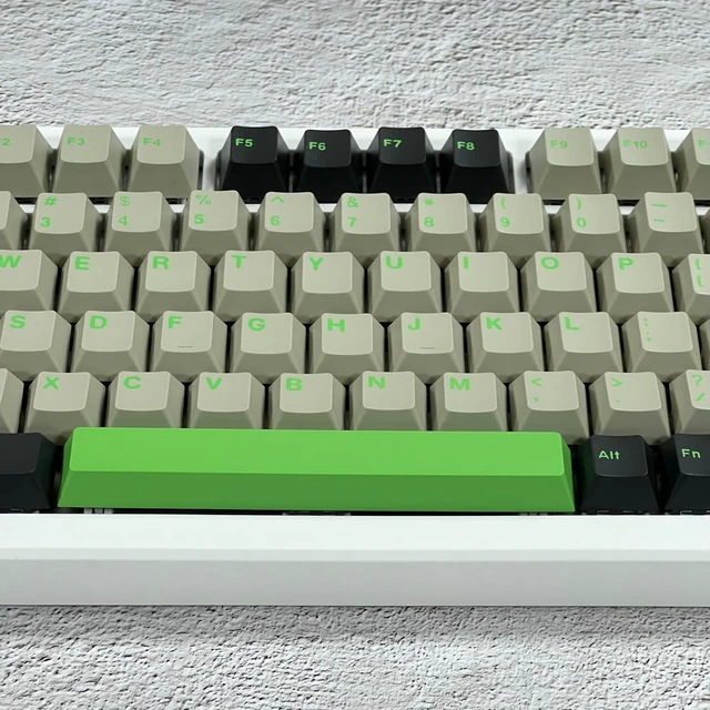 Alt view image 4 of 5 - Fogruaden PBT Keycaps Set, Cherry Profile Custom Keycap for Mechanical Keyboard Keycaps(Cherry songbai)