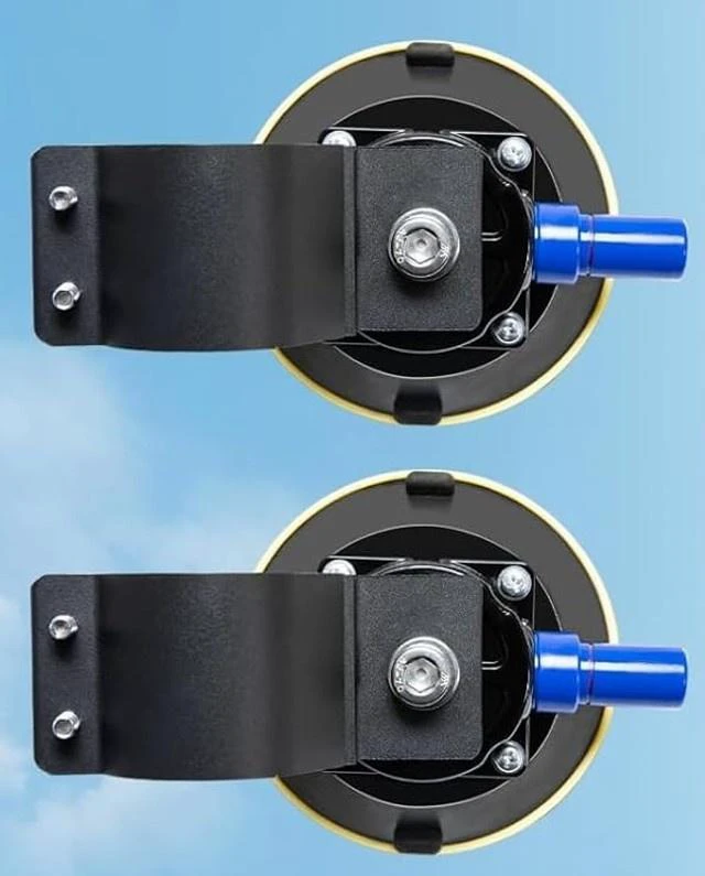 Main image of Ybervont 4.5" Suction Feet for Starlink Pole Mount, Hand Pump Vacuum Suction Cup, Portable Glass Suction Cups fit for countertops, Glass, Metal, and More (2 Pack)