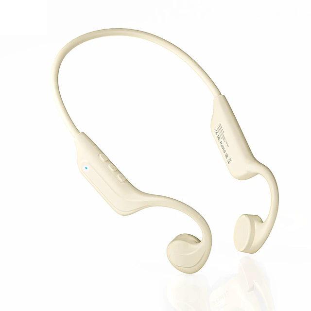 Main image of Vonlaxi Bone Conduction Open Ear Bluetooth 6.0 Headphones, Mic Included, 3 EQ Modes, Anti Audio Leak, Dual Pairing, 10H Play, 25g Light, IP65 Waterproof for Outdoor Sports