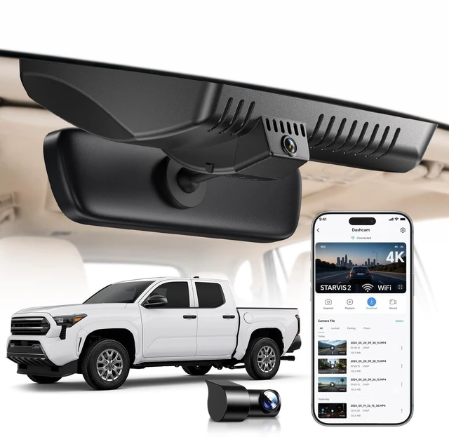 Main image of OVAMAN OEM-Fit Dash Cam for Tacoma & HybridB2024-2026