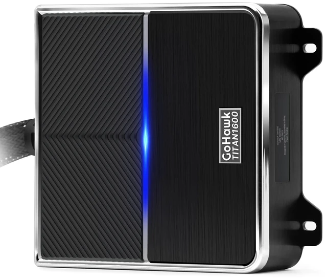 Main image of GoHawk Titan1600 4.1-Channel Waterproof Motorcycle Amplifier