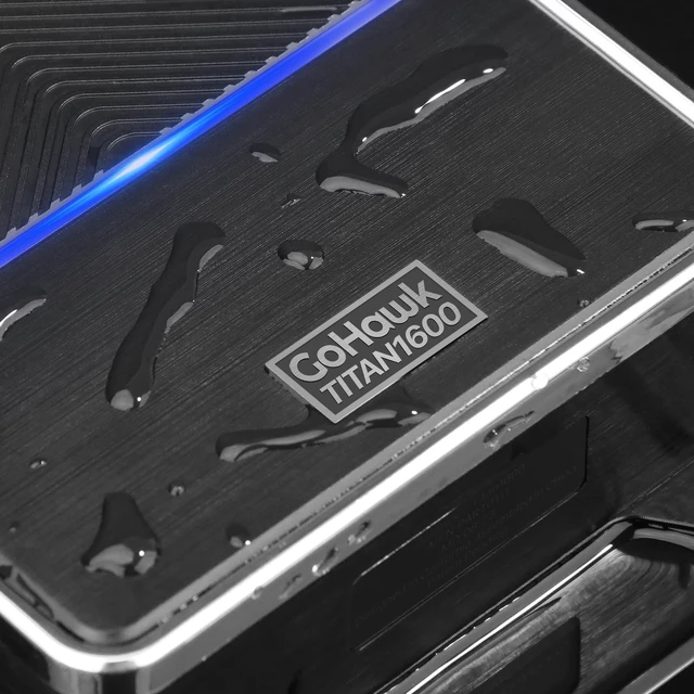 Alt view image 2 of 5 - GoHawk Titan1600 4.1-Channel Waterproof Motorcycle Amplifier