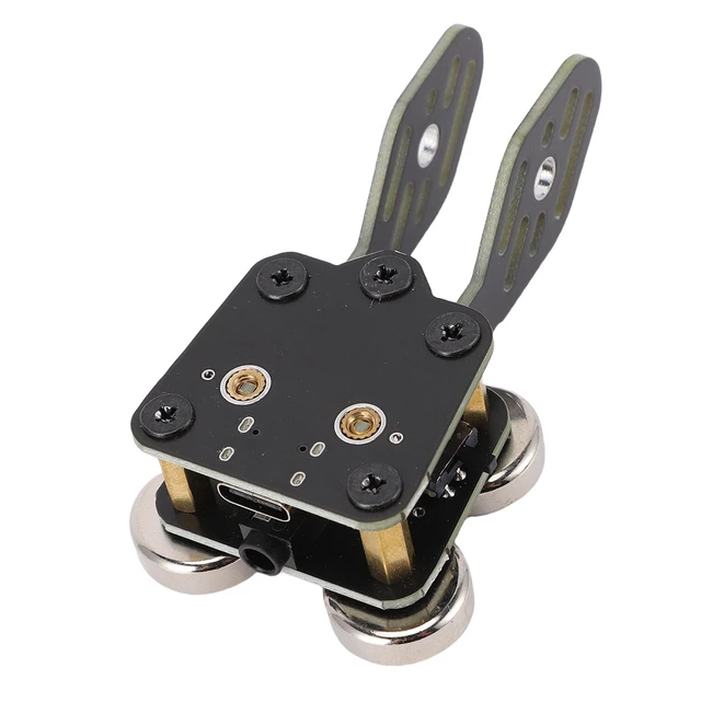 Alt view image 4 of 4 - FTVOGUE Double Paddle CW Key, Morse Code Keyer with USB and 3.5mm Jack, Lightweight Portable Design for HAM Radio and Smartphones, Magnetic Base for Stable Operation
