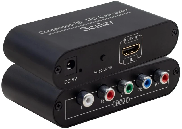Main image of Wiistar YPBPR to HDMI Converter Component to HDMI Adapter 5 RCA to HDMI Out