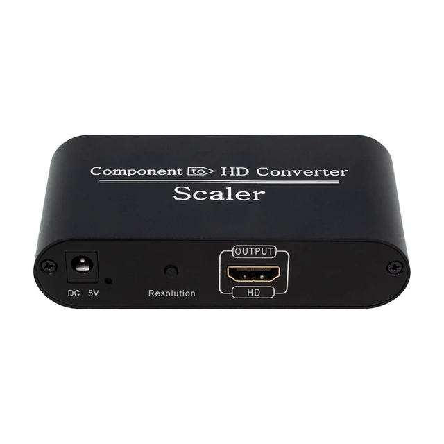 Alt view image 3 of 5 - Wiistar YPBPR to HDMI Converter Component to HDMI Adapter 5 RCA to HDMI Out