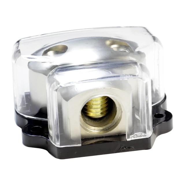 Alt view image 5 of 5 - Bumbesti 2 Way 0/2/4 Gauge in 4/8/10 Gauge Out Amp Power Distribution Fuse Block for Car Audio Splitter (2pack)
