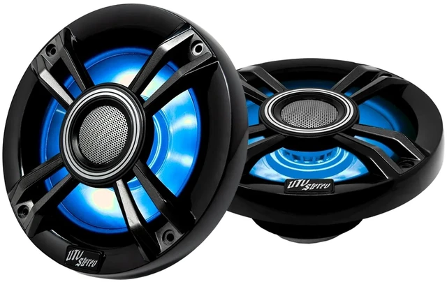 Main image of UTV Stereo Pro Series 6.5 500W Coaxial RGB LED Powersports Speakers (Pair)