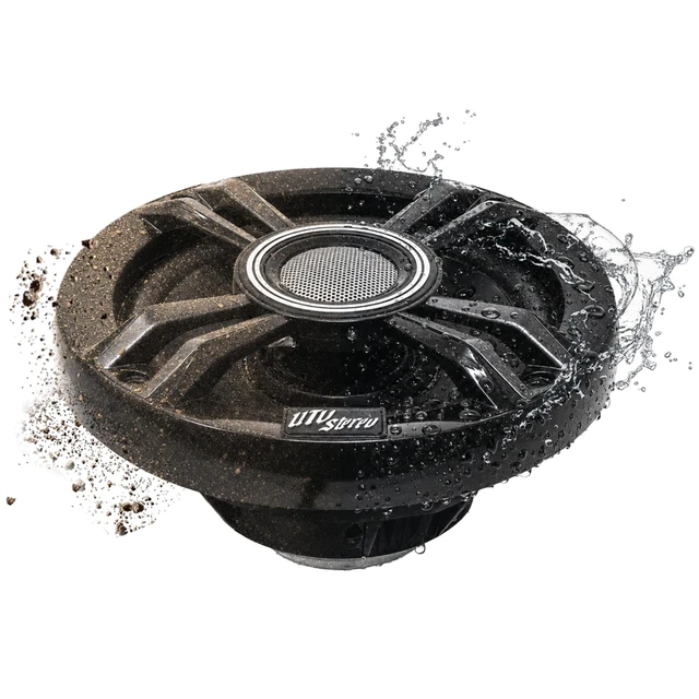 Alt view image 2 of 5 - UTV Stereo Pro Series 6.5 500W Coaxial RGB LED Powersports Speakers (Pair)