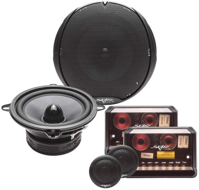 Main image of Skar Audio TX525C 5.25" 2-Way Elite Component Speaker System - Set of 2