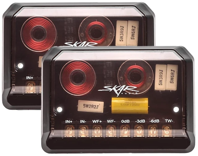 Alt view image 5 of 5 - Skar Audio TX525C 5.25" 2-Way Elite Component Speaker System - Set of 2