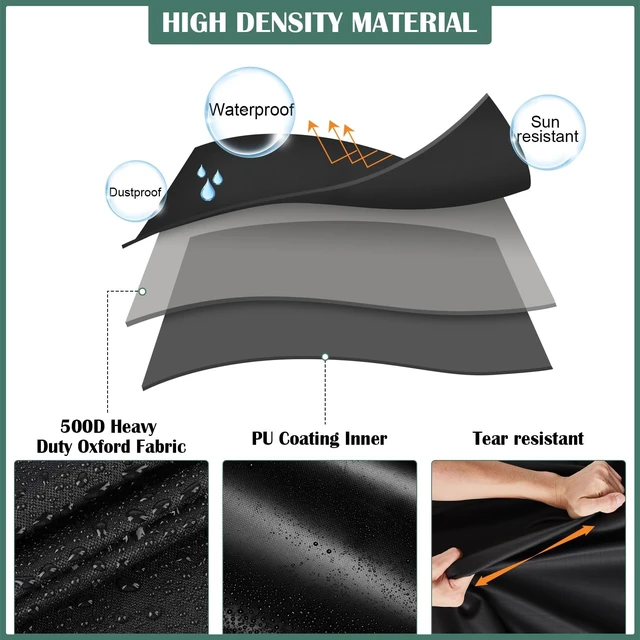 Alt view image 3 of 5 - Kingling Outdoor TV Cover 38 Inch Weatherproof for 43 Inch TV