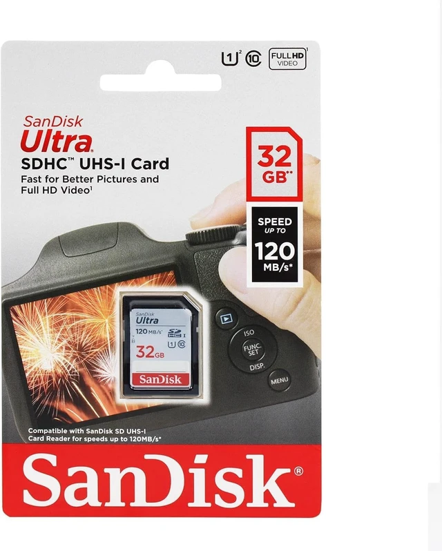 Alt view image 3 of 5 - SanDisk UHS-I Ultra Class 10 32GB Memory Card 2 Pack SDSDUN4-032G-GN6IN