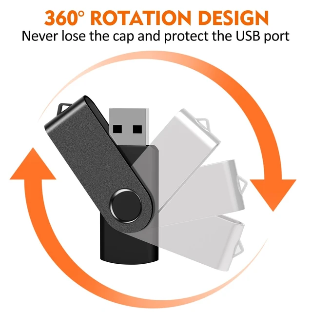 Alt view image 3 of 5 - 512MB USB Flash Drive 10 Pack, AreTop Premium USB2.0 Thumb Drives Bulk