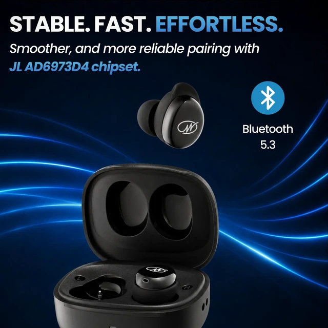 Alt view image 3 of 5 - WALLA SOUND WallaBuds Pro Dot Earbuds - Wireless Bluetooth 5.3 Earbuds for Sleeping, Side Sleepers & Small Ears, Mini in-Ear Buds, USB-C Charging Case, 28-Hour Playtime, IPX4 Water Resistant