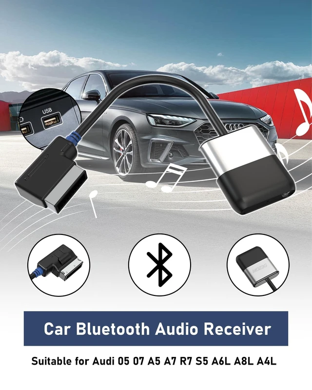 Alt view image 2 of 5 - MDZBG AMI Bluetooth Audio Adapter for Audi MDI MMI 3G System