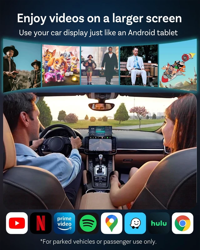 Alt view image 4 of 5 - OTTOCAST P3 Pro Android 13 AI Box for CarPlay Android Auto Wireless