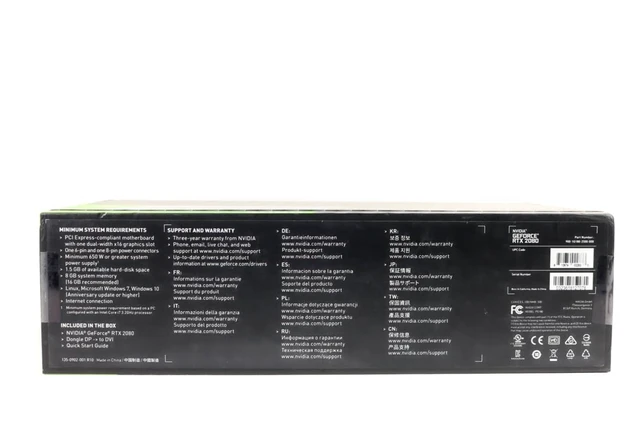 Alt view image 3 of 5 - Nvidia GeForce RTX 2080 Founders Edition