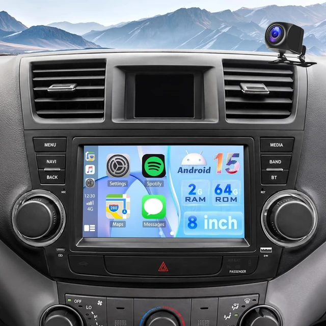 Main image of 4Core+64G Android Car Radio for Toyota Highlander 2008-2013