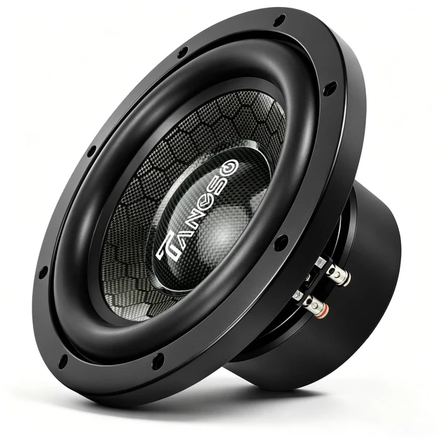 Main image of TANVSO CarbonForce 10 Inch Subwoofer, 2500W Peak 4 Ohm Car Subwoofer
