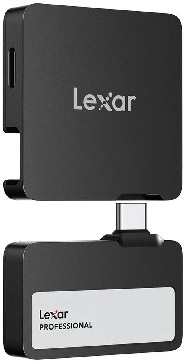 Main image of Lexar Professional Go 1TB Portable SSD with Hub - USB 3.2 Gen 2 Type-C, 4 USB-C Connectors, IP65 Dust and Water Resistance, Compatible with Mac, iOS, Windows, Android