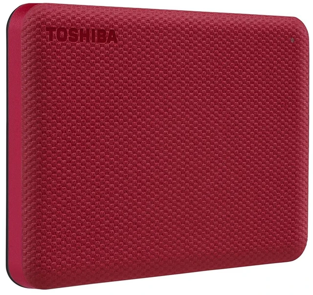 Main image of Toshiba Canvio Advance 1TB Portable External Hard Drive USB 3.0, Red - HDTCA10XR3AA