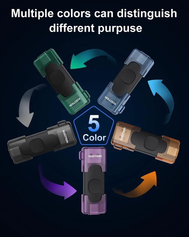 Alt view image 3 of 5 - KOOTION 32GB USB C Thumb Drive Dual USB 2.0 Flash Drive 5 Pack