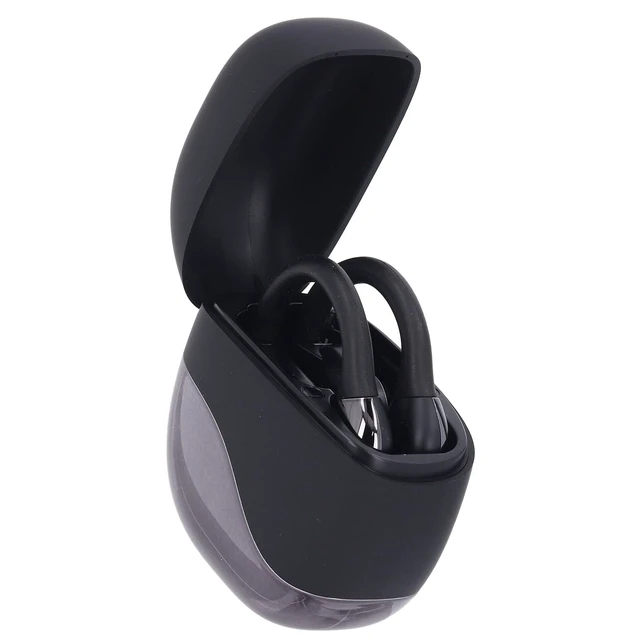 Alt view image 4 of 4 - Bone Conduction AI Translation Noise Cancelling Earbuds with Over Ear Design, Directional Sound and Dual Microphones for Exercise, 7-8 Hours Battery Life, Compact and Delicate,