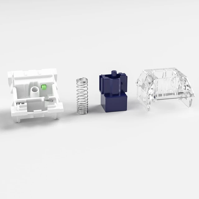 Alt view image 3 of 5 - Kailh Box Navy Switches for Mechanical Gaming Keyboard,3-Pin 60gf Clicky/Factory Lubed/IP56 Dust&Waterproof Switches(Kailh Box Navy,72Pcs)