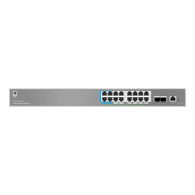 Alt view image 3 of 5 - Grandstream GWN7802P Pro Enterprise Layer 2+ Managed PoE Network Switch