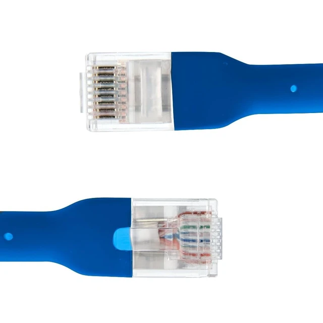 Alt view image 2 of 5 - Skywalker Skyline Cat 6a Bendable Patch Cable, 6 Feet, 8-Pack