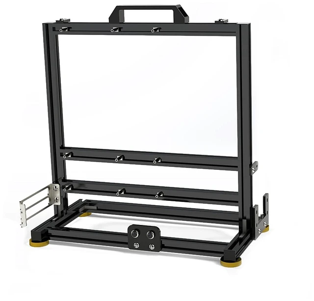Main image of Aluminum Alloy Open Case Gaming Computer Chassis Desktop Bracket Water Cooling Box Eatx Personality Creativity